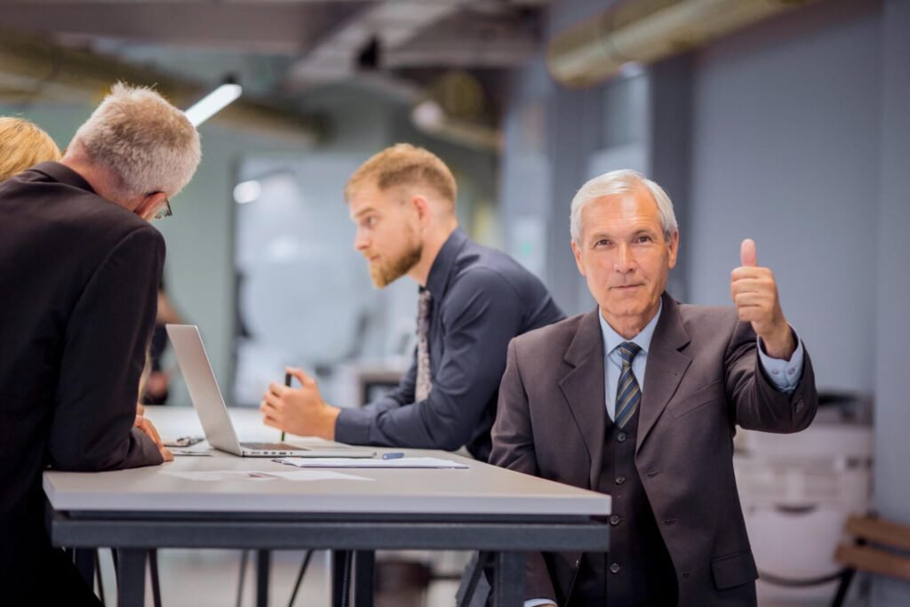 Confident-professional-advocating-for-employee-rights-in-a-workplace